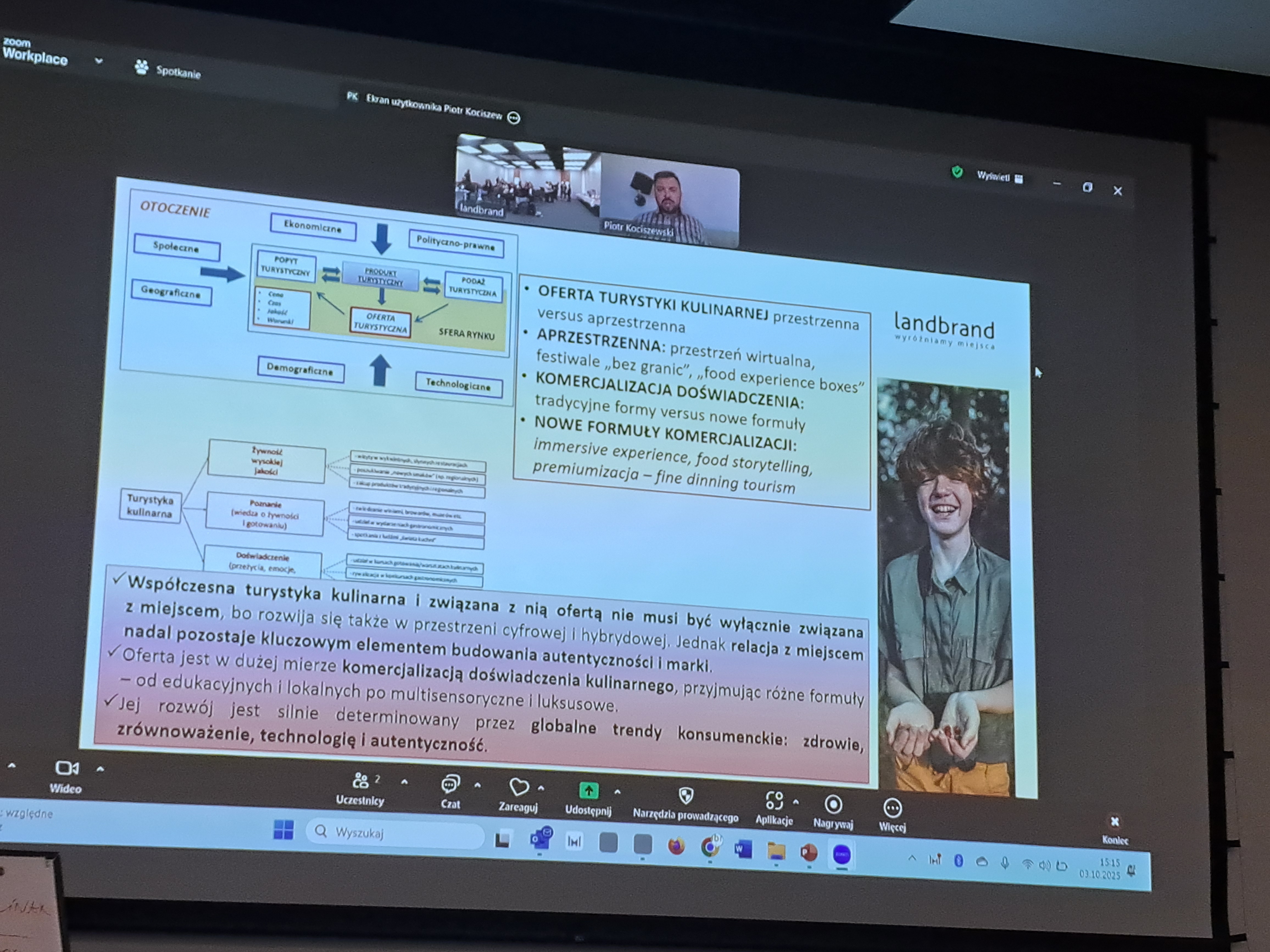 Zdjęcie z Okrągłego Stołu Turystyki Kulinarnej